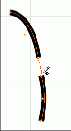 Начните перетаскивать указатель мыши по