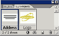 в библиотеке программы InDesign, все