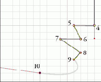 Чтобы изменить положение опорной точки