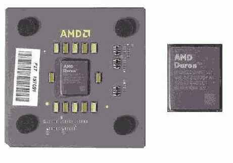 Тестируемый процессор AMD Duron